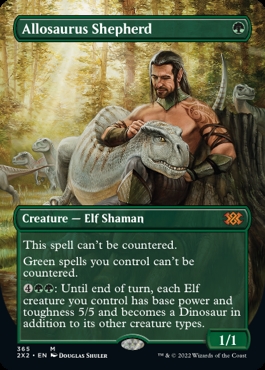 🔥 Allosaurus Shepherd Double Masters 2022 Alternate Art